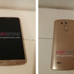 LG G3 : premières photos d’un prototype en version Gold