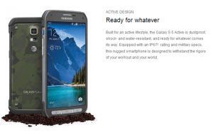 Samsung officialise son Galaxy S5 Active chez AT&T