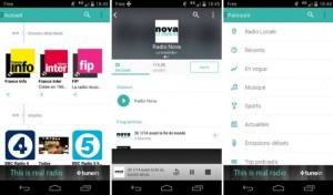TuneIn Radio 12.0 se mue en réseau social musical sur Android