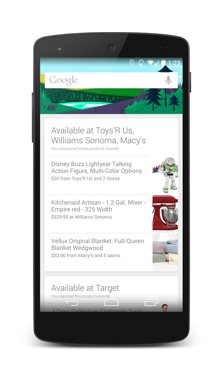 google now products