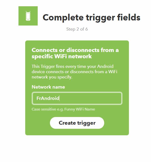 IFTTT recette wifi mute ringtone IF