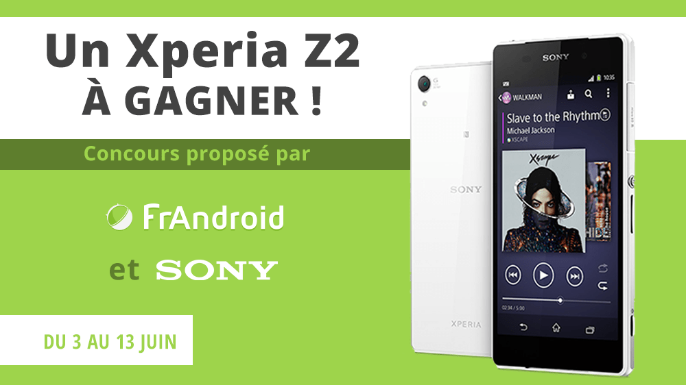 Gagnez un xperiaZ2