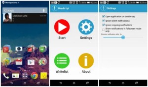 Heads Up!, une app dédiée aux notifications d’Android L sur le Google Play