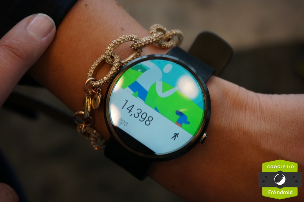 Prise en main de la Motorola Moto 360 sous Android Wear