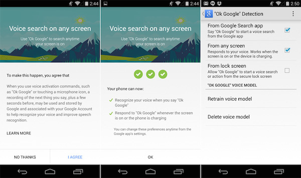 google search voice