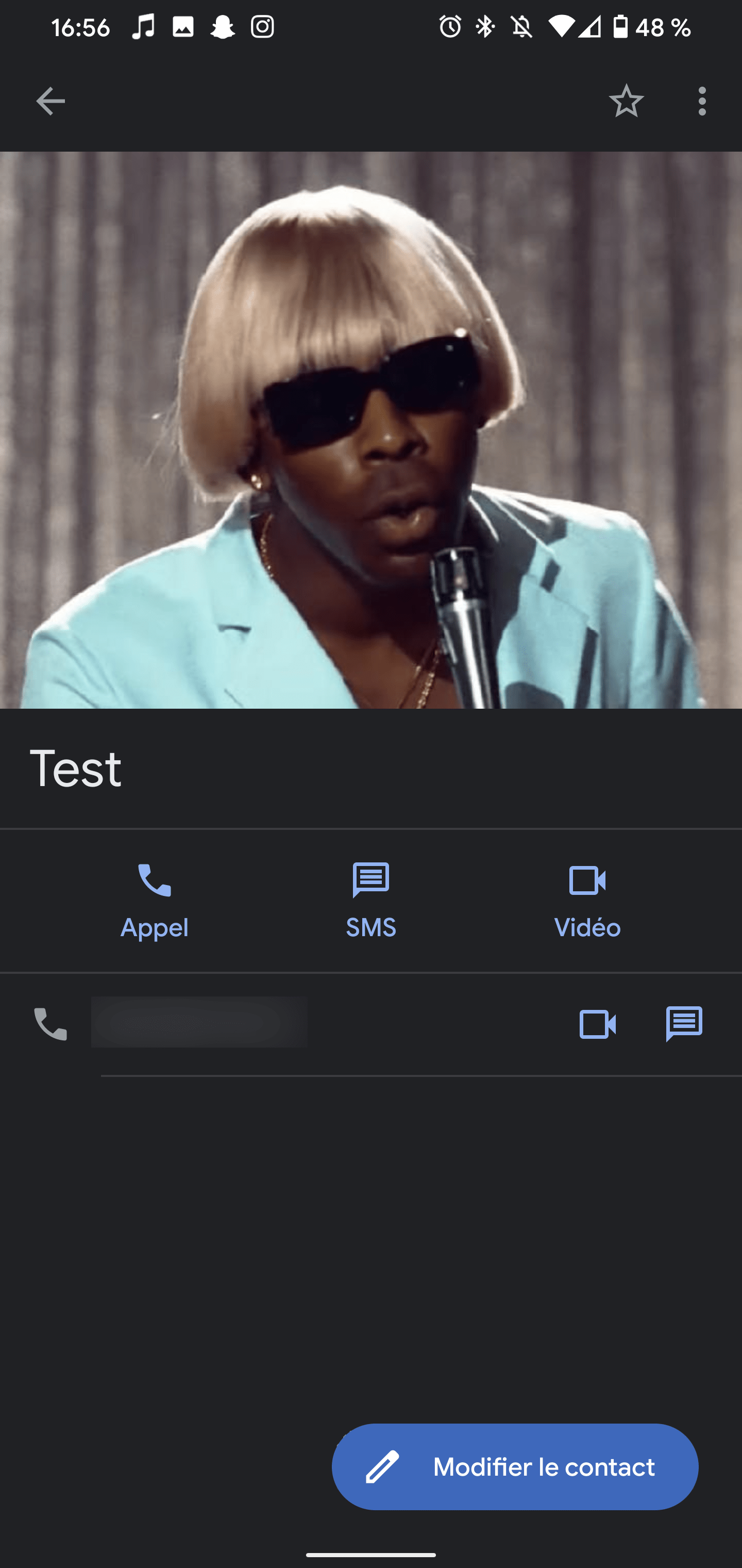 Photo Contact Android 8
