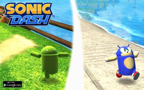 sonic dash andronic