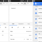 Google Docs et Sheets sont déjà prêts pour Android L