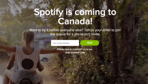 Spotify s’apprête (enfin) à se déployer au Canada