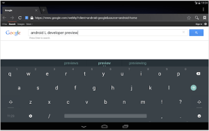 Google supprime le (faux) clavier Android L du Play Store