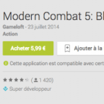 Modern Combat 5 débarque aujourd’hui sur le Google Play Modern Combat 5 débarque aujourd’hui sur le Google Play