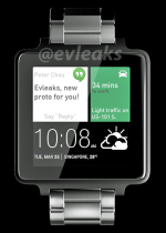 Un premier aperçu de la montre connectée sous Android Wear de HTC