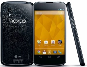 Le Nexus 4, et son écran de 4 pouces
