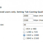 Chromecast : une extension Chrome peut diffuser en FullHD et 4K