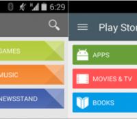 Play Store 5.0 Material Design