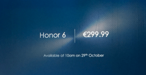 Honor 6 : une disponibilité immédiate à un juste prix