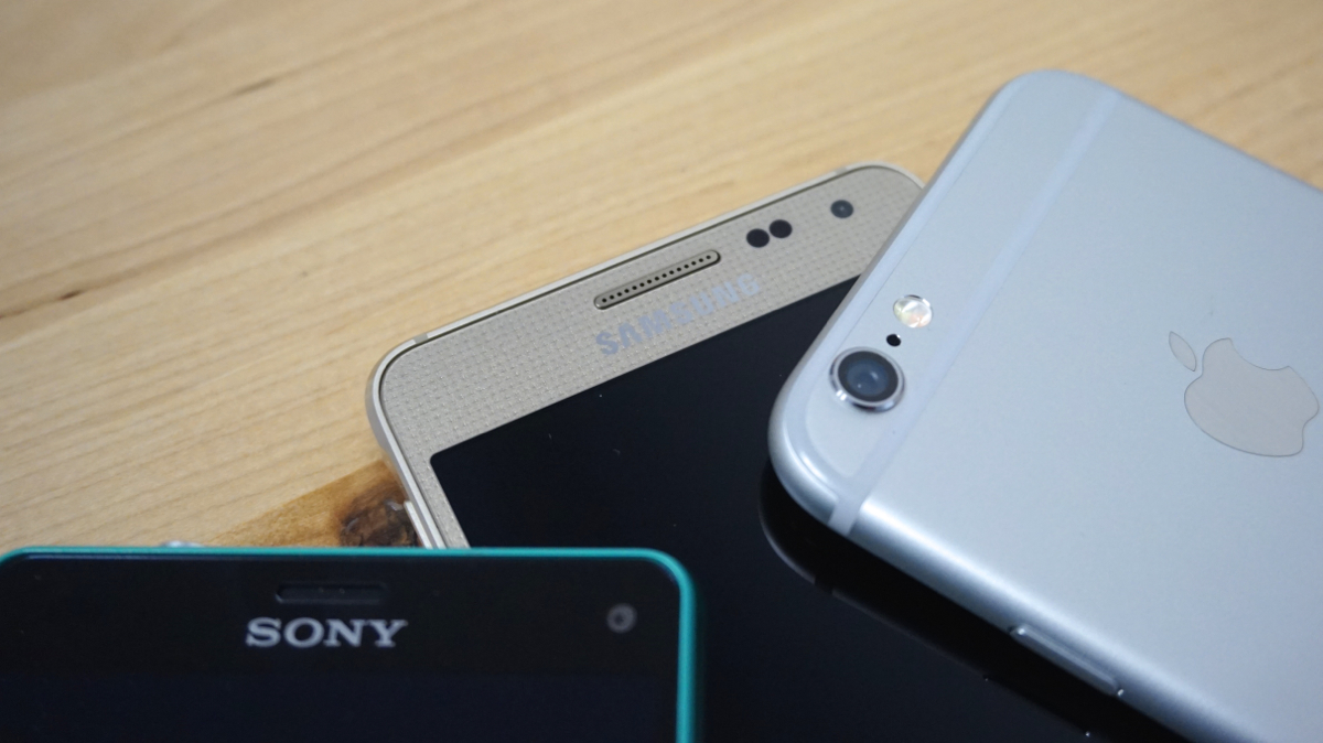 Comparatif Xperia Z3 Compact Galaxy Alpha iPhone 63