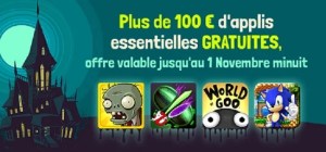 Amazon fête Halloween avec 100 euros d’applications offertes