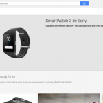 La Sony SmartWatch 3 débarque sur le Google Play aux Etats-Unis