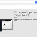 Project Tango : le kit de développement sur le Google Play