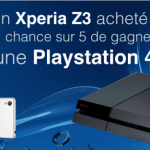 Un Xperia Z3 acheté = 1 chance sur 5 de gagner une PS4