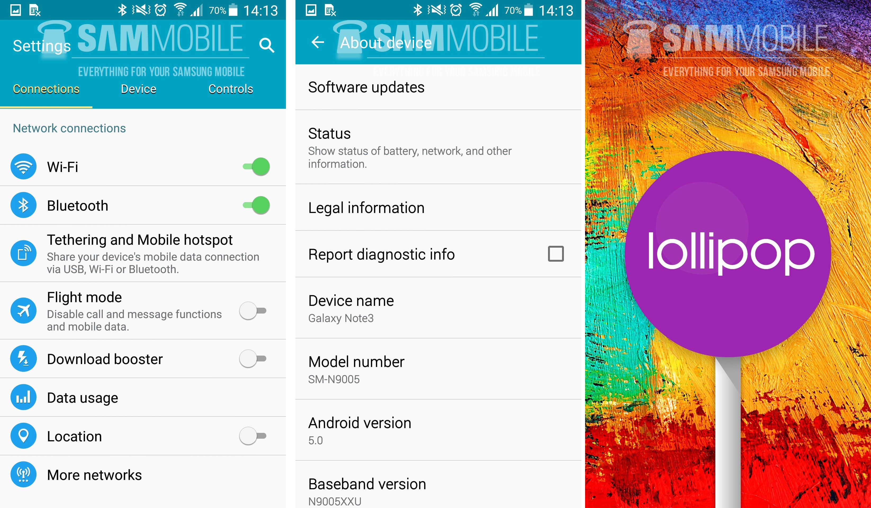 galaxy note 3 lollipop 3