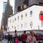 Google utilise le plus grand écran du monde pour promouvoir Android
