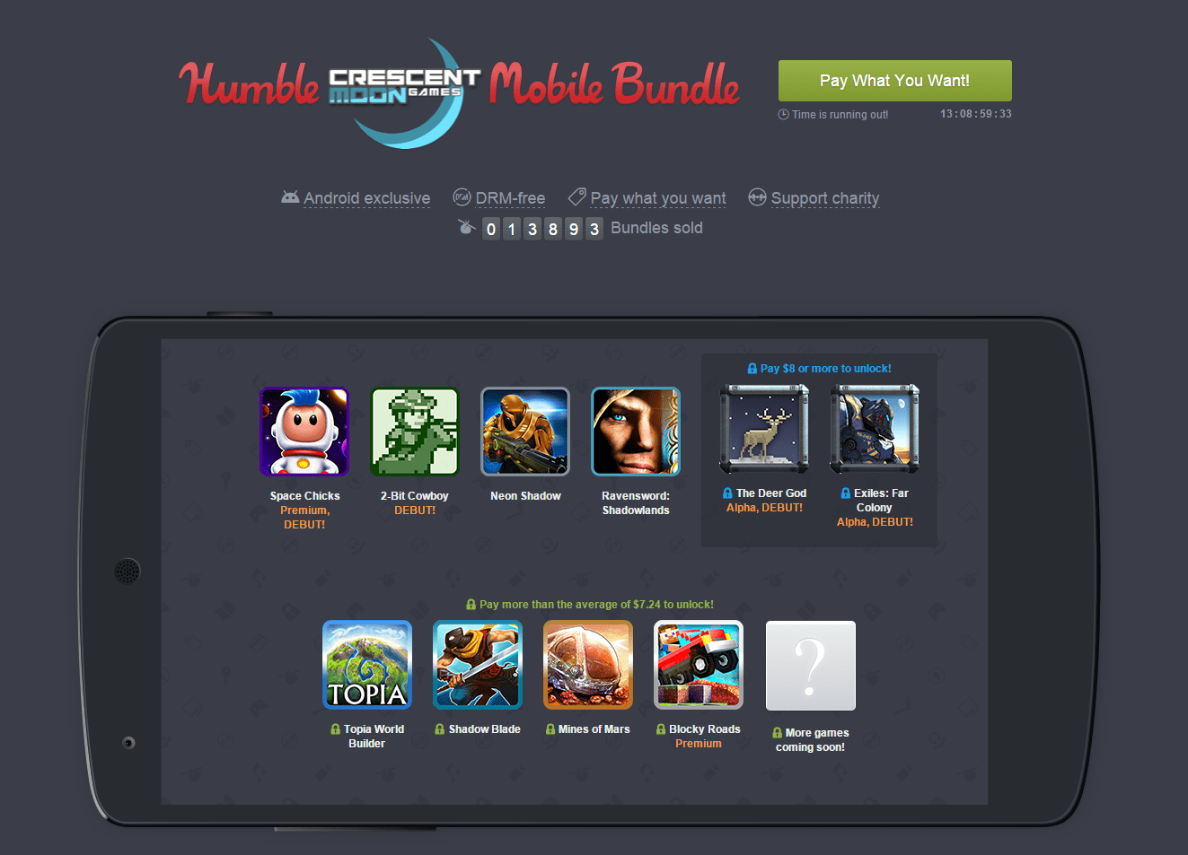 humble bundle crescent moon games