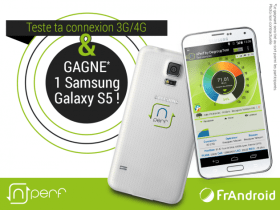 Jeu concours FrAndroid et nPerf : gagnez votre Samsung Galaxy S5 !