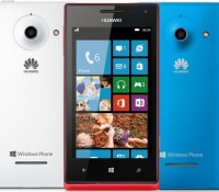 Le Huawei Ascend W1, sous Windows Phone.