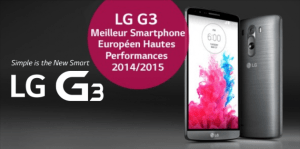 Bon plan : le LG G3 est à 349,60 euros ce week-end