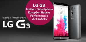 Bon plan : le LG G3 est à 349,60 euros ce week-end Bon plan : le LG G3 est à 349,60 euros ce week-end