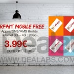 Bon plan : Free Mobile revient avec son forfait 4G à 3,99 euros par mois