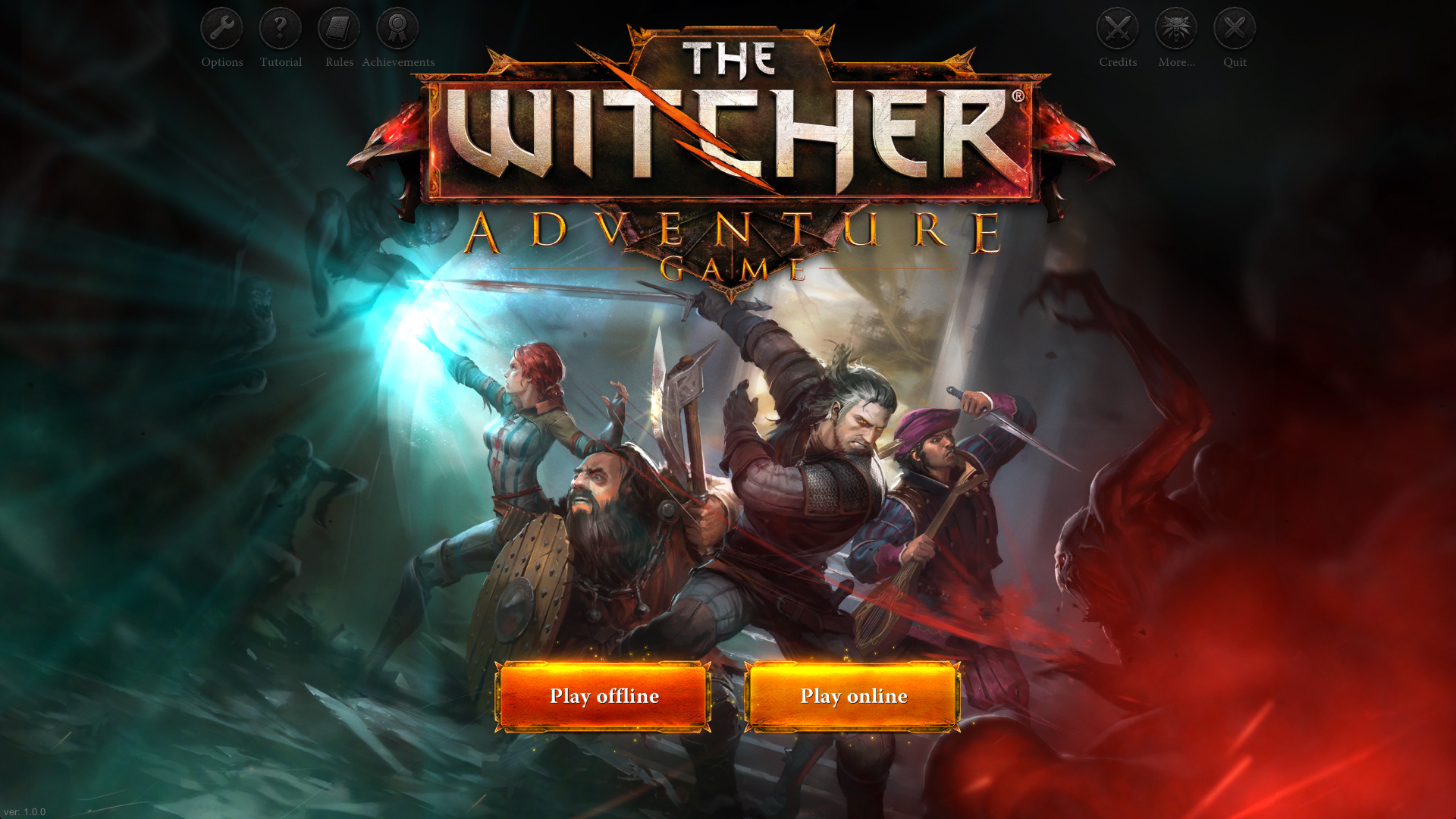 the witcher the adventure game