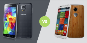 Galaxy S5 vs Moto X 2014 : lequel a votre préférence ? Les deux sont en promotion !