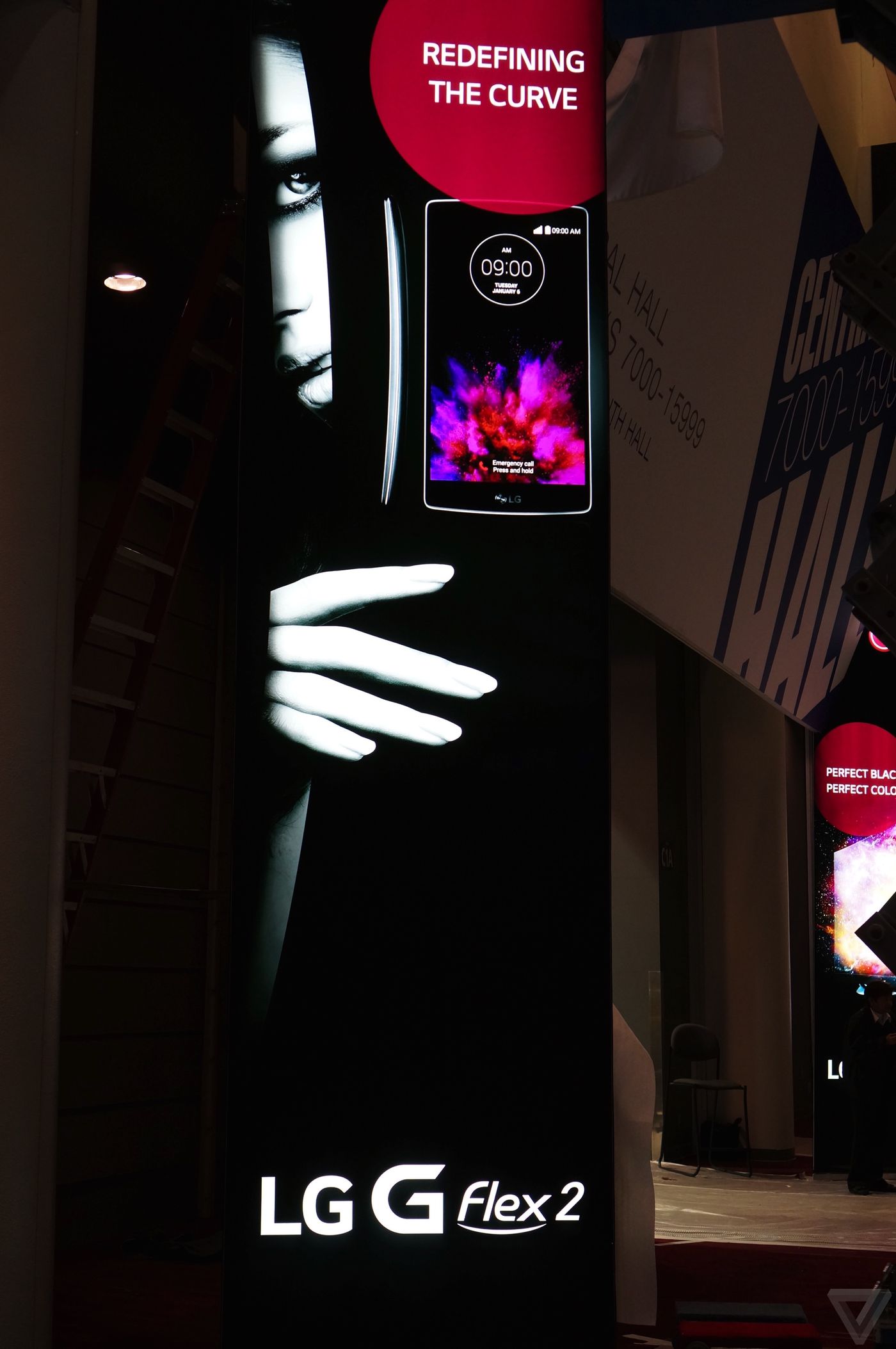 LG G Felx 2 poster CES