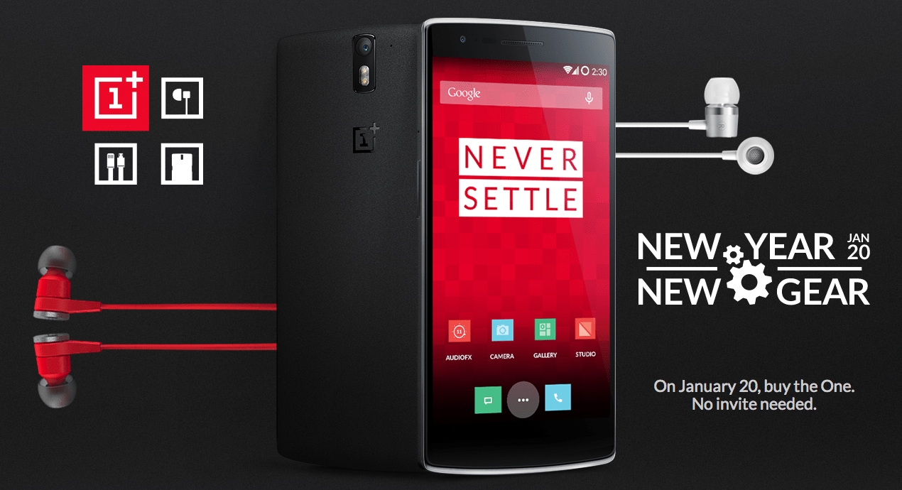 OnePlus One 20 janvier