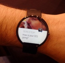 BBM compte s’installer sur les montres Android Wear