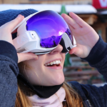 RideOn : un masque de ski connecté pour de la réalité augmentée sur les pistes