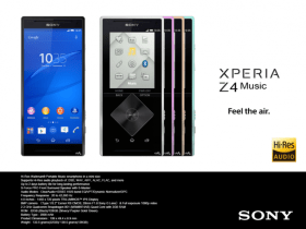 Le Sony Xperia Z4 Music fait une première incursion en ligne