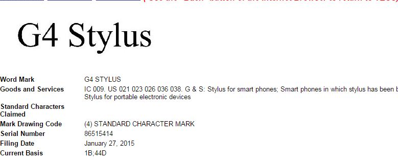 LG G4 Stylus