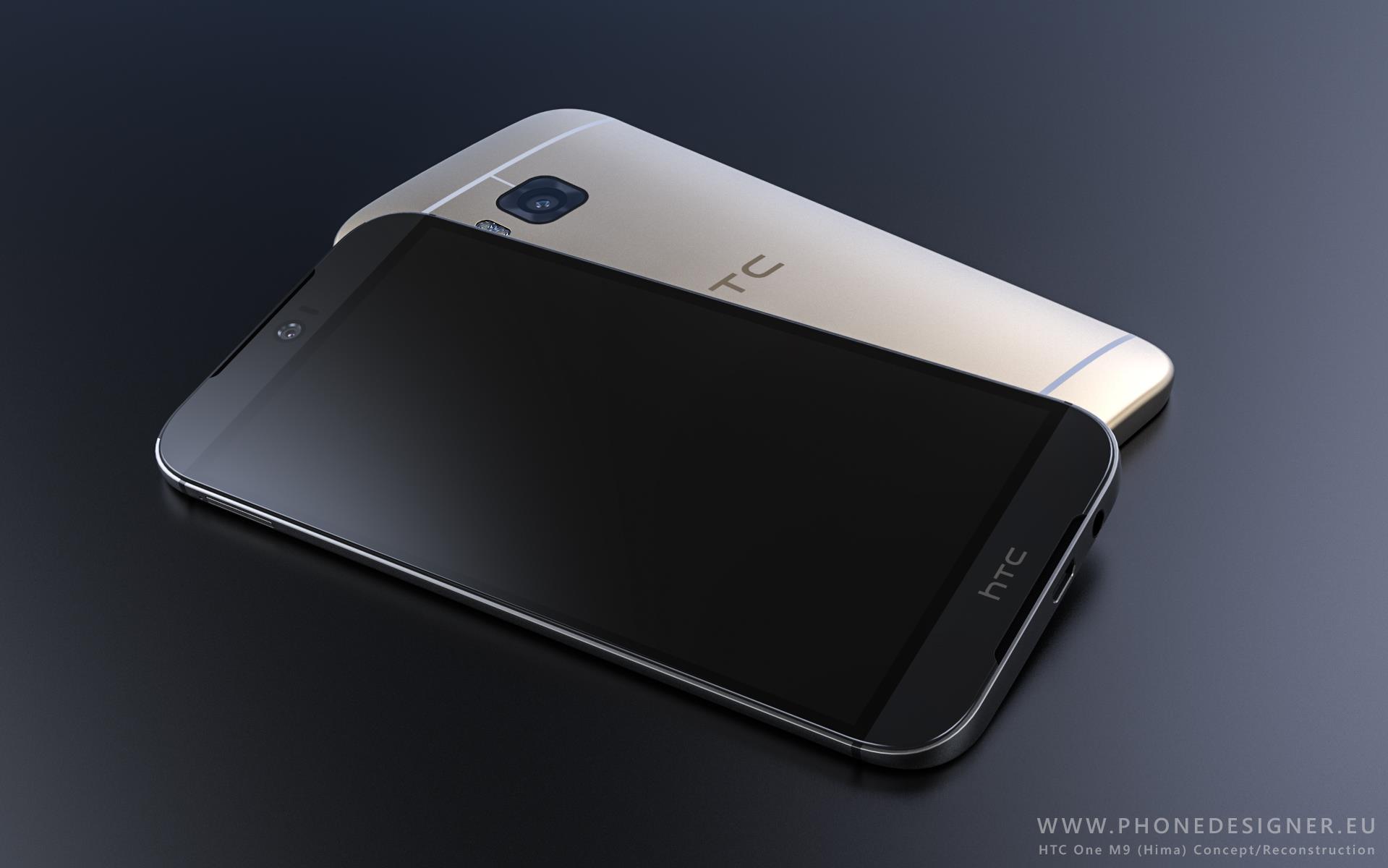 htc one m9 rendu 3d concept 3