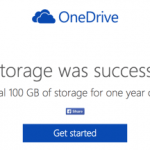 Obtenez 100 Go de stockage gratuit sur OneDrive pendant un an !