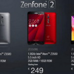 Asus Zenfone 2 : les prix et les disponibilités en France