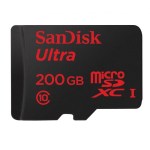 SanDisk : une carte micro-SD de 200 Go pour 400 dollars