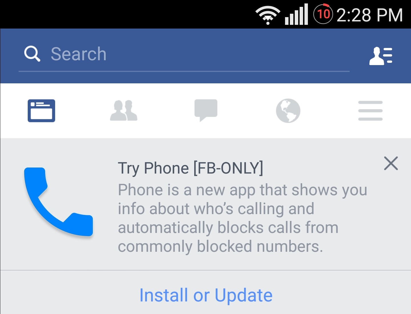 Facebook Phone