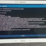 La Samsung Galaxy Tab S 10.5 reçoit Lollipop en France !