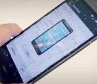 HTC One M8 avec écran brisé