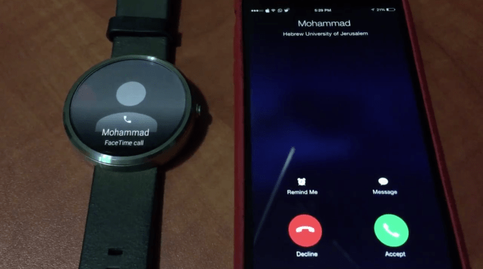 iOS Android Wear