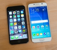 L'iPhone 6 et le Samsung Galaxy S6 // Source : Frandroid